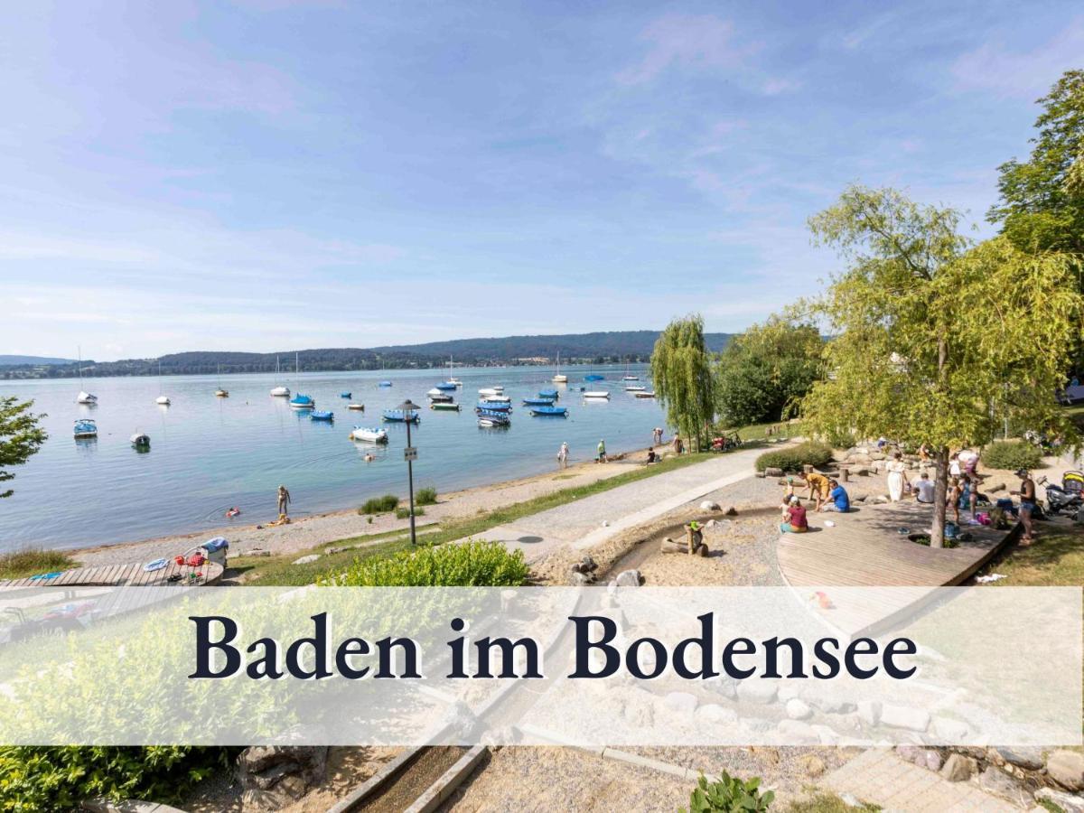 Gemuetliche Ferienwohnung In Bester Bodenseelage L 1 Minute Zum Bodensee L 1 Zimmer L Vollausgestattete Kueche L Free-Wlan L Willkommen Im Apartment Boehringen 라돌프젤암보덴시 외부 사진
